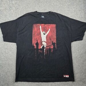 WWE Daniel Bryan T Shirt Mens 2XL Black Yes Movement Graphic Wrestling Rock